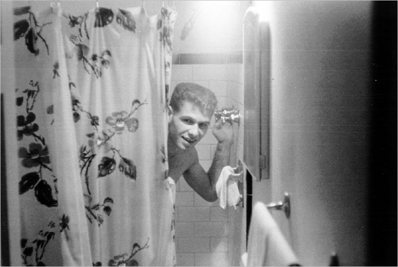 Robert in the Big Shower