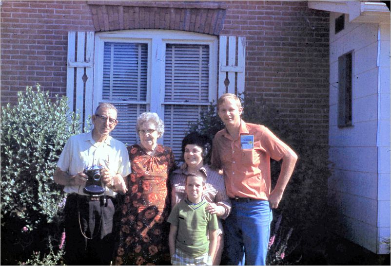 At Uncle Ernest's and Aunt Fern's