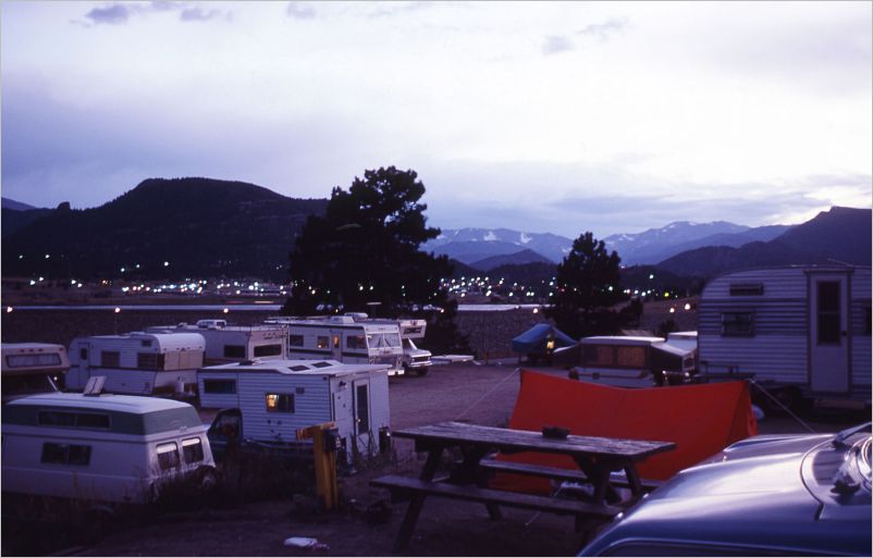 Staying at Estes Park KOA